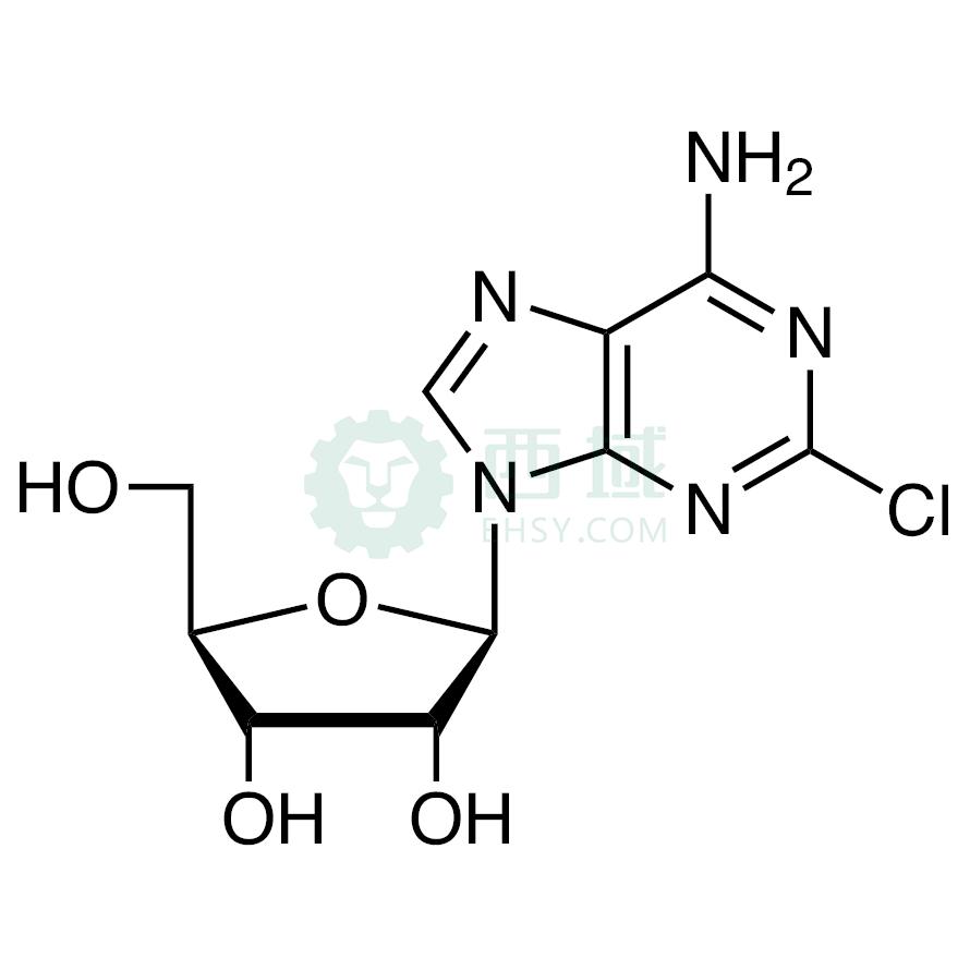 梯希爱/TCI 2-氯腺嘌呤核苷，C2192-100MG CAS:146-77-0，98.0%，100MG 售卖规格：1瓶