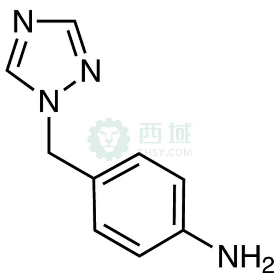 梯希爱/TCI 4-(1,2,4-三氮唑-1-基甲基)苯胺，A2148-5G CAS:119192-10-8，98.0%，5G 售卖规格：1瓶