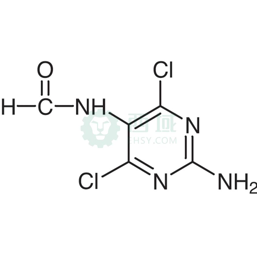 梯希爱/TCI 2-氨基-4,6-二氯-5-甲酰氨基嘧啶，A2146-5G CAS:171887-03-9，98.0%，5G 售卖规格：1瓶
