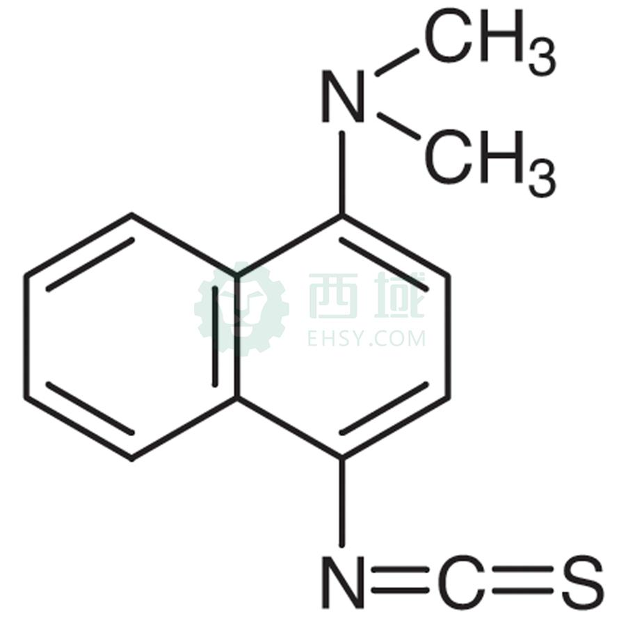 梯希爱/TCI 4-二甲氨基-1-萘异硫氰酸酯 [HPLC标记用]，D1669-5G CAS:29711-79-3，98.0%，5G 售卖规格：1瓶