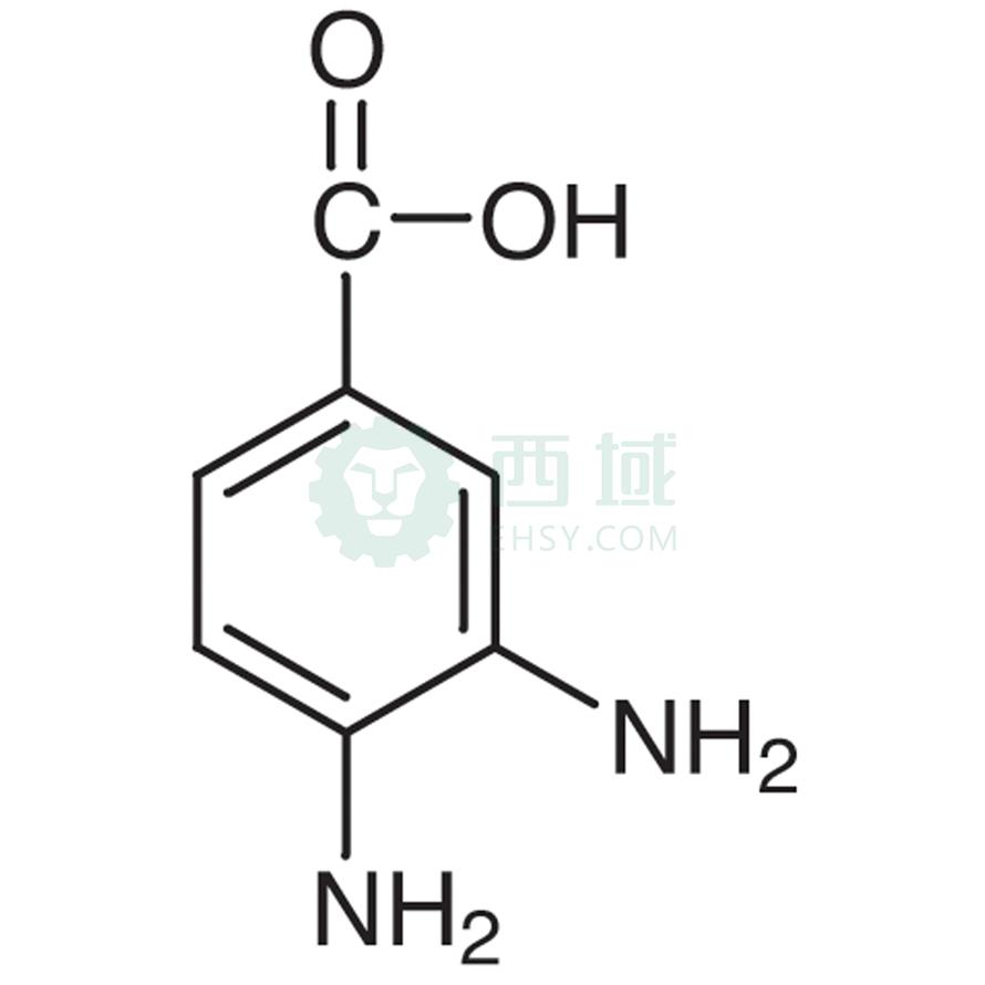 梯希爱/TCI 3,4-二氨基苯甲酸，D1117-5G CAS:619-05-6，5G 售卖规格：1瓶