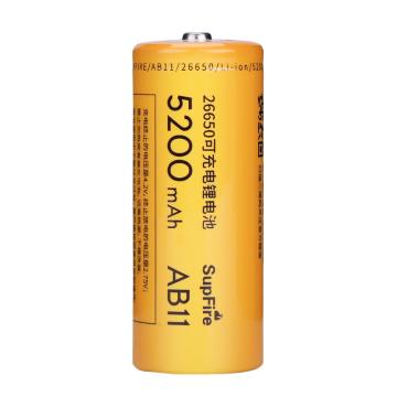 神火/SupFire 26650锂电池，26650锂电池，AB11 含包装，5200mAh 售卖规格：1个