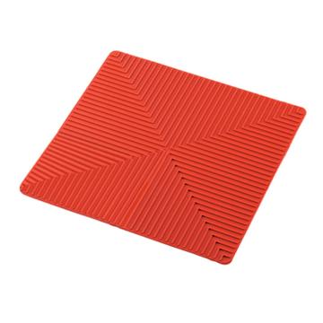 西域推荐 防滑硅胶垫 350×350红色(1片入)，3-6915-02 售卖规格：1片