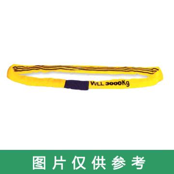 多来劲/doleco 圆形吊环吊带，0515 3012 08 颜色:黄色 额定载荷:3T 使用长度:8m 售卖规格：1根