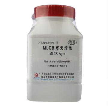 海博生物 MLCB寒天培地颗粒，HBKP8760 250g，用于沙门氏菌分离培养 售卖规格：250克/瓶