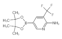罗恩/Rhawn 2-氨基-3-(三氟甲基)吡啶-5-硼酸频哪酯，R048714-50mg CAS:947249-01-6,95%,50mg/瓶 售卖规格：1瓶