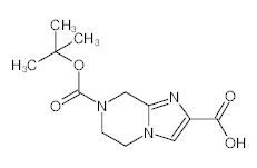 罗恩/Rhawn 7-Boc-5,6,7,8-四氢咪唑并[1,2-a]吡嗪-2-甲酸，R047728-1g CAS:885281-30-1,≥97%,1g/瓶 售卖规格：1瓶