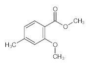 罗恩/Rhawn 2-甲氧基-4-甲基苯甲酸甲酯，R046876-250mg CAS:81245-24-1,97%,250mg/瓶 售卖规格：1瓶