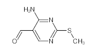 罗恩/Rhawn 4-氨基-2-甲巯基嘧啶-5-甲醛，R046552-1g CAS:770-31-0,98%,1g/瓶 售卖规格：1瓶