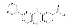 罗恩/Rhawn 4-甲基-3-[[4-(3-吡啶基)-2-嘧啶基]氨基]苯甲酸，R045304-250mg CAS:641569-94-0,95%,250mg/瓶 售卖规格：1瓶