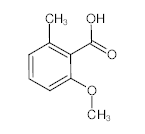 罗恩/Rhawn 2-甲氧基-6-甲基苯甲酸，R044980-1g CAS:6161-65-5,98%,1g/瓶 售卖规格：1瓶