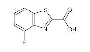 罗恩/Rhawn 4-氟苯并噻唑-2-甲酸，R043468-25mg CAS:479028-70-1,95%,25mg/瓶 售卖规格：1瓶