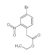 罗恩/Rhawn 4-溴-2-硝基苯乙酸乙酯，R039962-25mg CAS:199328-35-3,98%,25mg/瓶 售卖规格：1瓶
