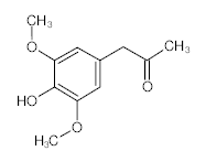 罗恩/Rhawn 1-(4-羟基-3,5-二甲氧基苯基)丙-2-酮，R039765-25mg CAS:19037-58-2,95%,25mg/瓶 售卖规格：1瓶