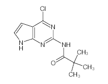 罗恩/Rhawn N-(4-氯-7H-吡咯并[2,3-D]嘧啶-2-基)-2,2-二甲基丙酰胺，R038246-25mg CAS:149765-15-1,95%,25mg/瓶 售卖规格：1瓶