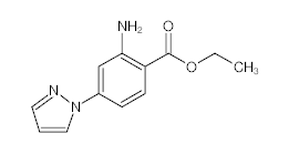 罗恩/Rhawn 2-氨基-4-(1-吡唑基)苯甲酸乙酯，R037573-1g CAS:1375064-68-8，≥97%，1g/瓶 售卖规格：1瓶