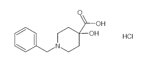 罗恩/Rhawn 1-苄基-4-羟基哌啶-4-羧酸盐酸盐，R036815-1g CAS:1262988-77-1，97%，1g/瓶 售卖规格：1瓶