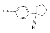 罗恩/Rhawn 1-(4-氨基苯基)环戊甲腈，R035614-5g CAS:115279-73-7，≥97%，5g/瓶 售卖规格：1瓶