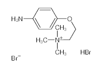 罗恩/Rhawn 2-(4-氨基苯氧基)-N,N,N-三甲基乙基溴化氢溴酸，R035144-250mg CAS:1076196-38-7，97%，250mg/瓶 售卖规格：1瓶