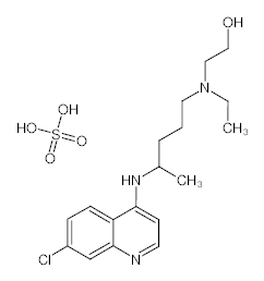 罗恩/Rhawn 硫酸羟基氯喹，R034061-250mg CAS:747-36-4，98%，250mg/瓶 售卖规格：1瓶