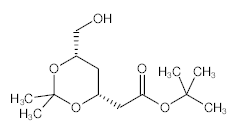 罗恩/Rhawn (4R-Cis)-6-羟甲基-2,2-二甲基-1,3-二氧六环-4-乙酸叔丁酯,，R034018-1g CAS:124655-09-0，97%，1g/瓶 售卖规格：1瓶