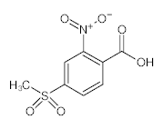 罗恩/Rhawn 2-硝基-4-甲砜基苯甲酸，R033535-5g CAS:110964-79-9，98%，5g/瓶 售卖规格：1瓶