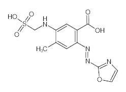 罗恩/Rhawn 4-甲基-5-(磺甲氨基)-2-(2-噻唑偶氮)苯甲酸，R027715-100mg CAS:82138-69-0，97%，100mg/瓶 售卖规格：1瓶