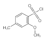 罗恩/Rhawn 2-甲氧基-4-甲基苯磺酰氯，R025418-1g CAS:216394-11-5，98%，1g/瓶 售卖规格：1瓶