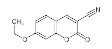 罗恩/Rhawn 3-氰基-7-乙氧基香豆素，R024642-10mg CAS:117620-77-6，99%（荧光试剂），10mg/瓶 售卖规格：1瓶