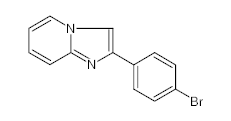 罗恩/Rhawn 2-(4-溴苯基)咪唑并[1,2-a]吡啶，R022066-5g CAS:34658-66-7，97%，5g/瓶 售卖规格：1瓶