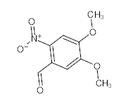 罗恩/Rhawn 4,5-二甲氧基-2-硝基苯甲醛，R021354-5g CAS:20357-25-9，97%，5g/瓶 售卖规格：1瓶