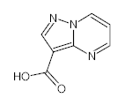 罗恩/Rhawn 吡唑[1,5-A]嘧啶-3-羧酸，R021080-250mg CAS:25940-35-6，97%，250mg/瓶 售卖规格：1瓶