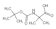 罗恩/Rhawn N-叔丁氧羰基-2-甲基丙氨酸，R019959-1g CAS:30992-29-1，98%，1g/瓶 售卖规格：1瓶