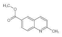 罗恩/Rhawn 2-甲基喹啉-6-甲酸甲酯，R019313-1g CAS:108166-01-4，98%，1g/瓶 售卖规格：1瓶