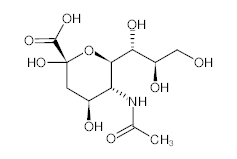 罗恩/Rhawn N-乙酰神经氨酸 (唾液酸)，R017800-5g CAS:131-48-6，98%，5g/瓶 售卖规格：1瓶