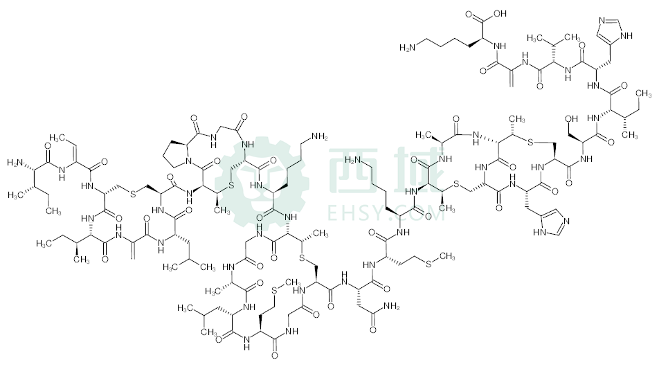 罗恩/Rhawn 乳酸链球菌素，R017254-5g CAS:1414-45-5，900 IU/mg，5g/瓶 售卖规格：1瓶