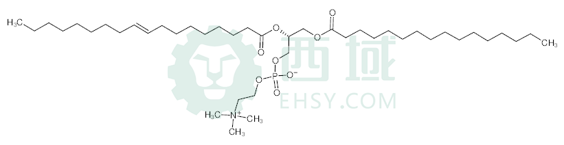 罗恩/Rhawn 2-油酰-1-棕榈锡甘油-3-磷酸胆碱，R017129-100mg CAS:26853-31-6，99%，100mg/瓶 售卖规格：1瓶