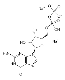 罗恩/Rhawn 5’-二磷酸鸟苷二钠，R016907-100mg CAS:7415-69-2，90%，100mg/瓶 售卖规格：1瓶