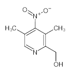 罗恩/Rhawn 3,5-二甲基-4-硝基吡啶-2-甲醇，R016544-5g CAS:149082-03-1，98%，5g/瓶 售卖规格：1瓶