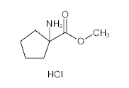 罗恩/Rhawn 1-氨基环戊烷羧酸甲酯盐酸盐，R016142-5g CAS:60421-23-0，98%，5g/瓶 售卖规格：1瓶