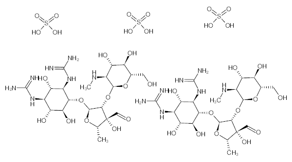 罗恩/Rhawn 硫酸链霉素，R014828-25g CAS:3810-74-0，720 I.U./mg，25g/瓶 售卖规格：1瓶