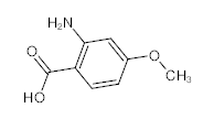 罗恩/Rhawn 2-氨基-4-甲氧基苯甲酸，R014515-1g CAS:4294-95-5，98%，1g/瓶 售卖规格：1瓶