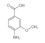 罗恩/Rhawn 4-氨基-3-甲氧基苯甲酸，R014458-1g CAS:2486-69-3，97%，1g/瓶 售卖规格：1瓶