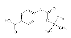 罗恩/Rhawn 4-(叔丁氧羰基氨基)苯甲酸，R013582-1g CAS:66493-39-8，98%，1g/瓶 售卖规格：1瓶