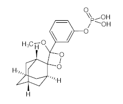 罗恩/Rhawn 3-(2-螺旋金刚烷)-4-甲氧基-4-(3-磷氧酰)-苯基-1,2-二氧环乙烷，R013443-100mg CAS:122341-56-4,95% 售卖规格：100毫克/瓶