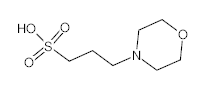 罗恩/Rhawn 3-(N-吗啡啉)丙磺酸，R013255-100g CAS:1132-61-2，99%，100g/瓶 售卖规格：1瓶