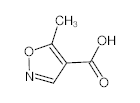 罗恩/Rhawn 5-甲基异噁唑-4-甲酸，R013041-5g CAS:42831-50-5，98%，5g/瓶 售卖规格：1瓶