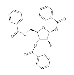 罗恩/Rhawn 2-脱氧-2-氟-1,3,5-三苯甲酰基-alpha-D-阿拉伯呋喃糖，R012967-1g CAS:97614-43-2，95%，1g/瓶 售卖规格：1瓶