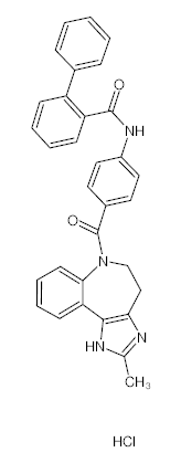 罗恩/Rhawn 考尼伐坦盐酸盐，R012434-50mg CAS:168626-94-6，99%，50mg/瓶 售卖规格：1瓶