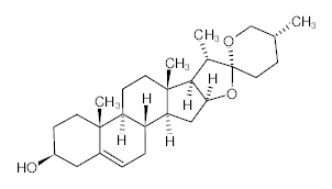 罗恩/Rhawn 薯蓣皂素，R012152-20mg CAS:512-04-9，分析对照品试剂，20mg/瓶 售卖规格：1瓶